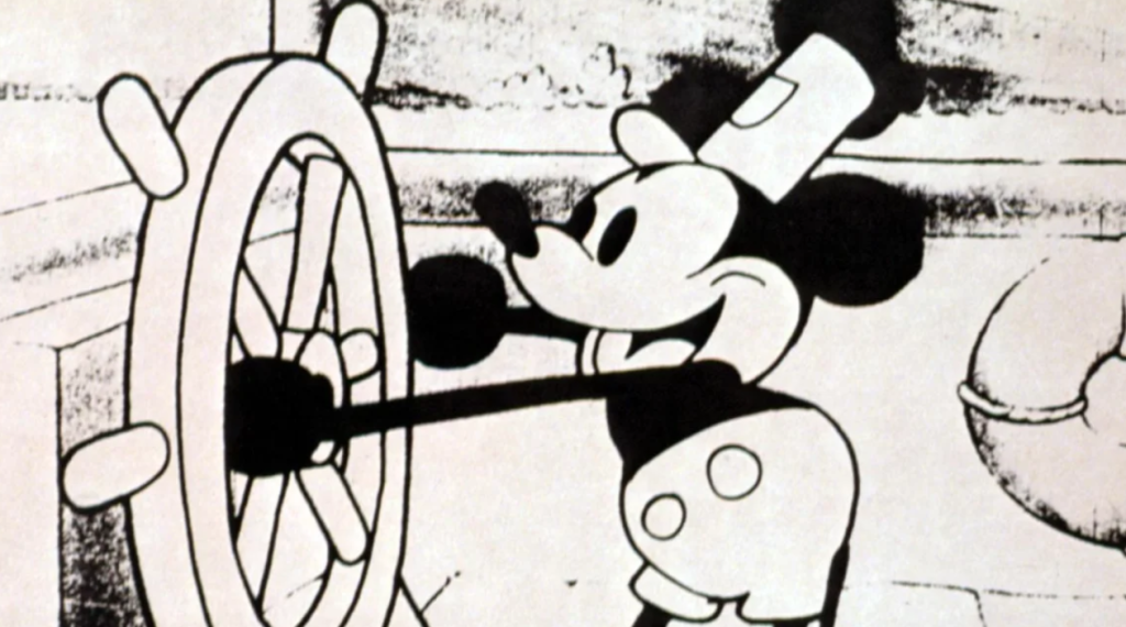 An early version of Mickey Mouse is now in the public domain